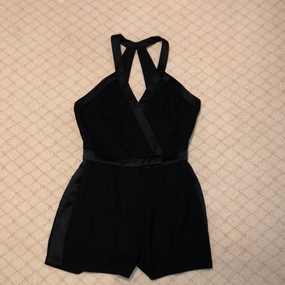 Parker XS Black Romper
